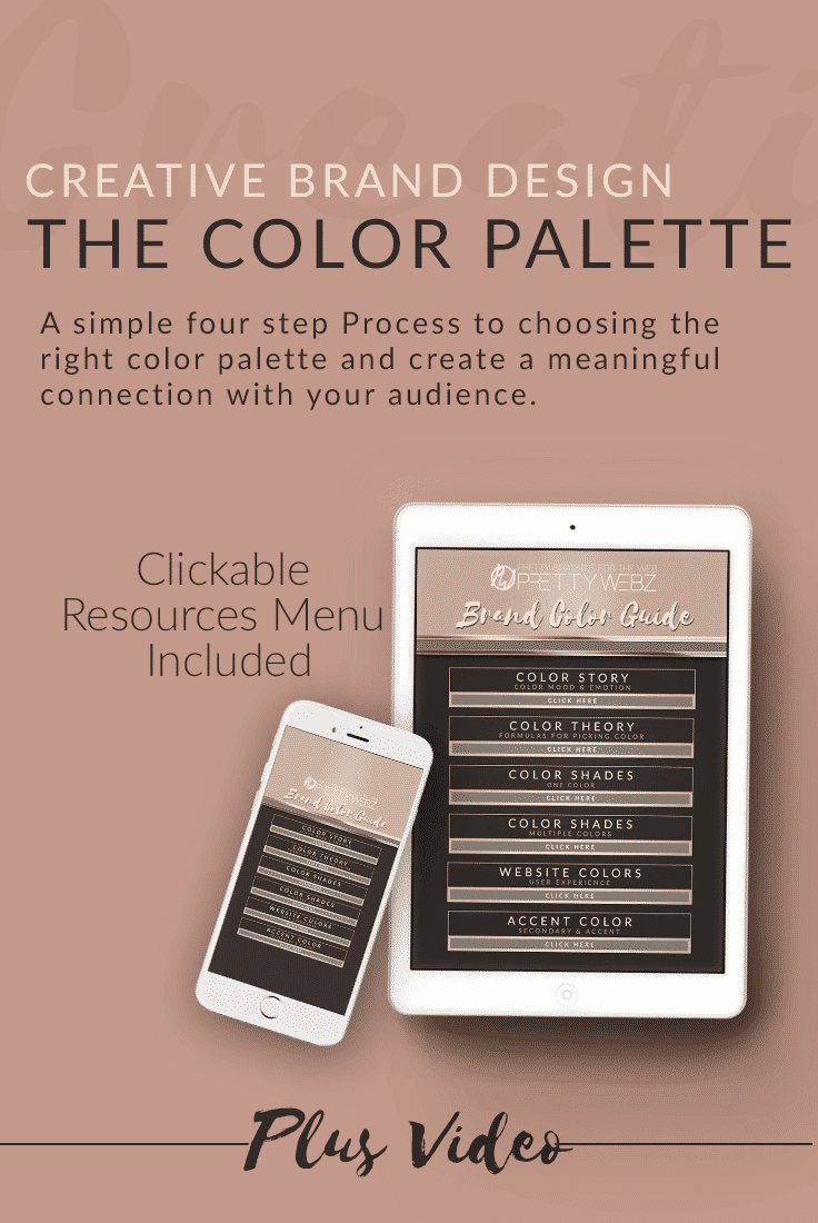 Creative brand design - the color palette