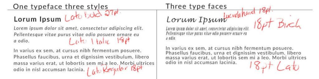 DIY Blog Design - body font size