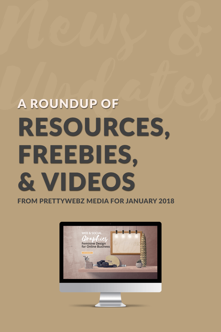 January 2018 Freebies & Resources