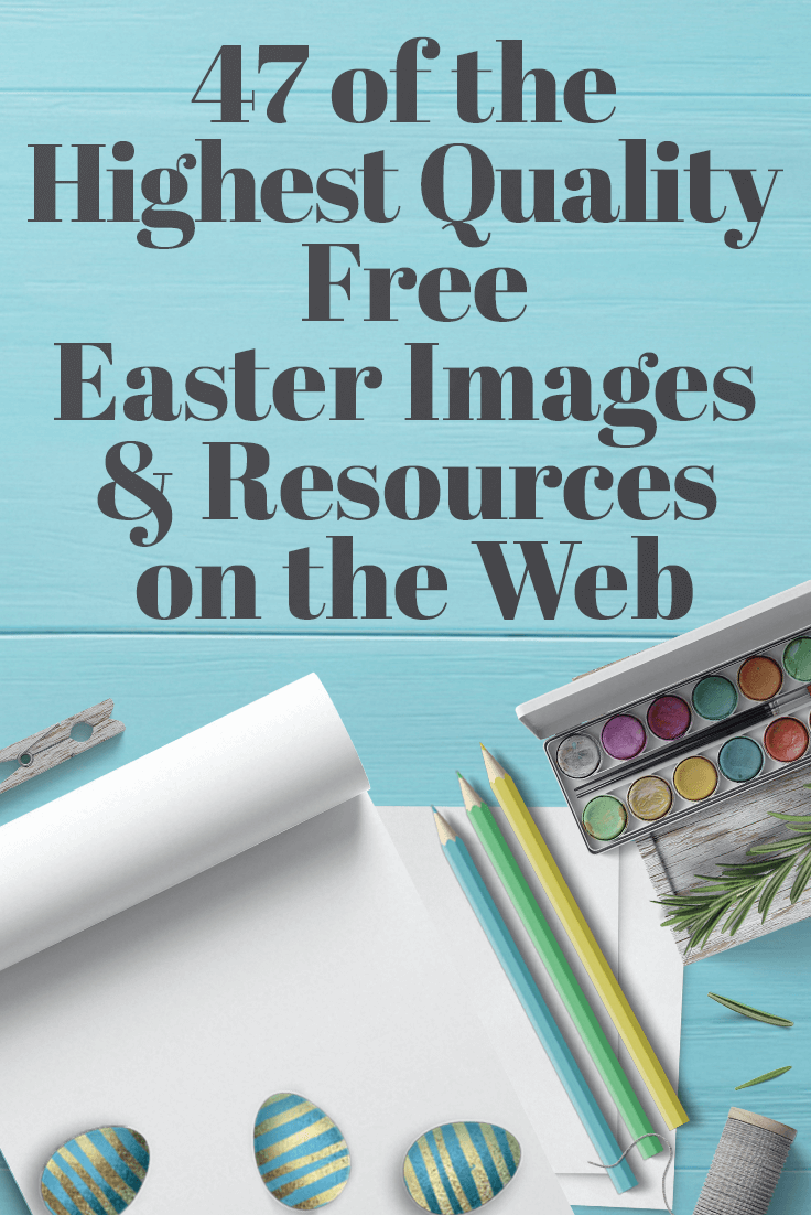 Easter images, fonts, clipart and more for your blog, social media and Easter promotions!
