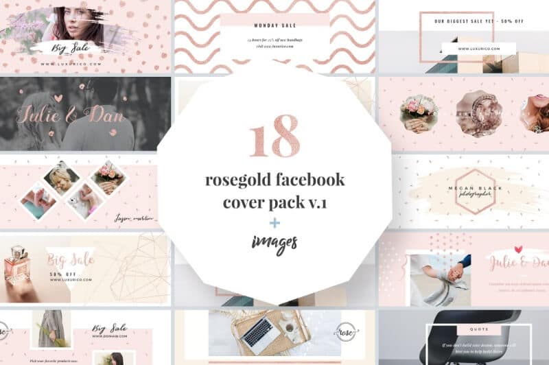 Creative Market Resources for Facebook timeline covers post