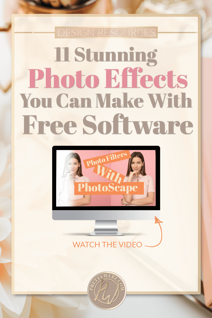 Free software that creates professional photo effects? Yes Please! 11 fantastic filters and photo effects you can create in Photoscape