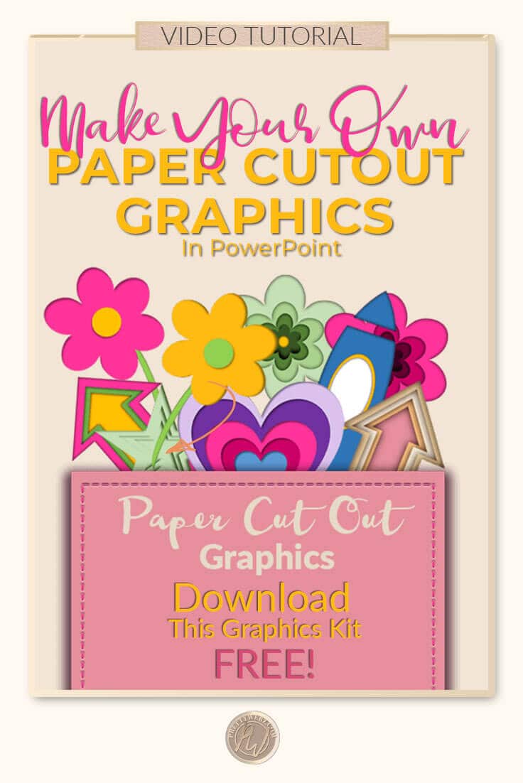 This video tutorial shows you how to make amazing paper cut out graphics super easy in PowerPoint! In minutes you can have graphics in your brand colors and in any shape, color or size your heart desires. Don't miss this easy and fast way to make custom graphics! 