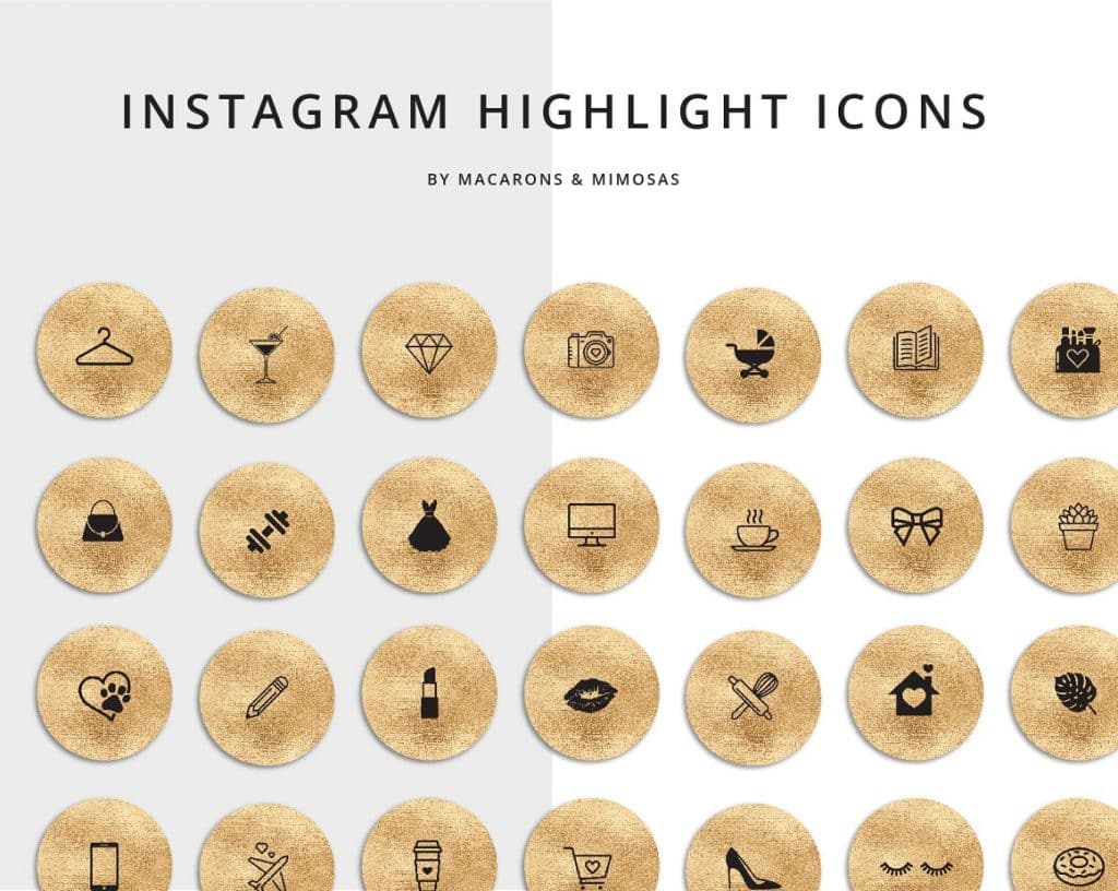Instagram Highlight Covers Prettywebz Media Business Templates