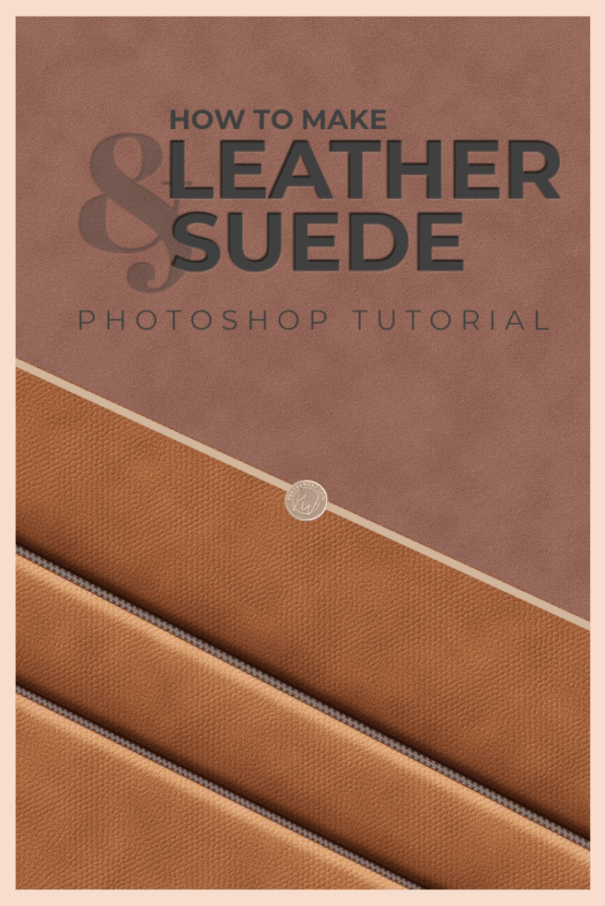 A suede and leather texture photoshop tutorial to create luxurious background textures for social media, marketing and blogging.  Leather texture is the perfect fit for masculine design, rustic and high fashion as well. Leather texture is so versitile it should be part of your design arsenal. 