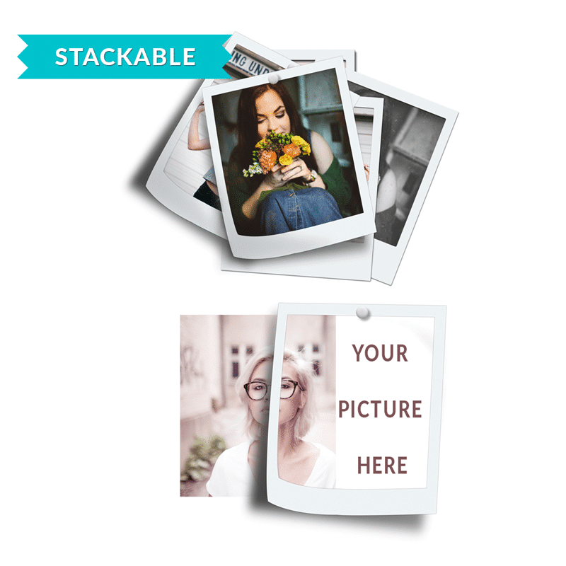 Pinned Instant Film Mockup