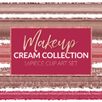 Makeup - Lipstick Clip Art Set