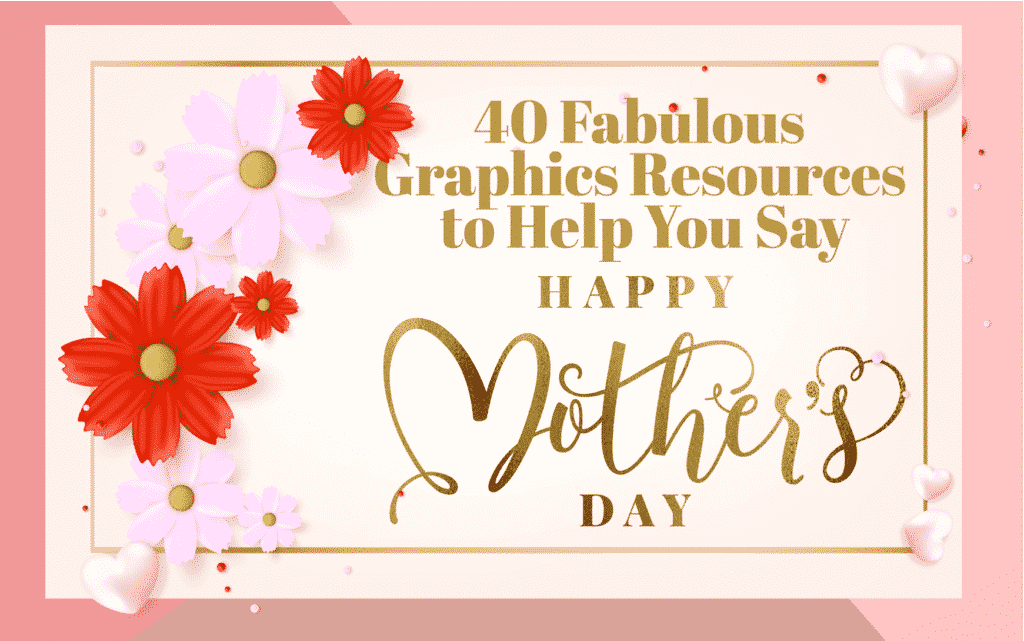 Happy Mothers Day Design Resources