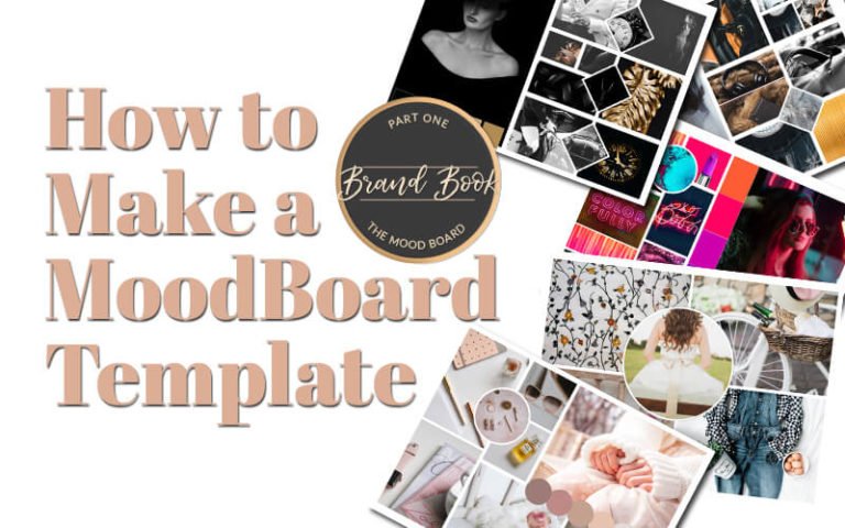 Instant Film Mood Board Template Photoshop Tutorial - PrettyWebz Media ...