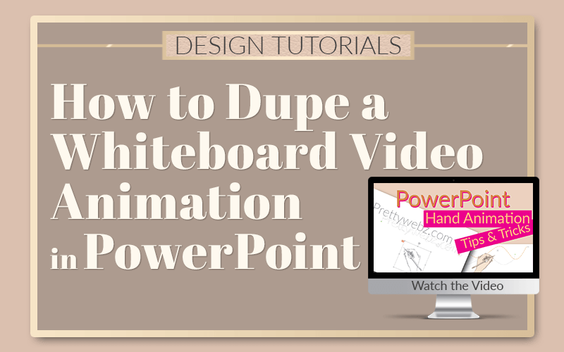 how to dupe a whiteboard Video Creator in PowerPoint - PrettyWebz Media  Business Templates & Graphics