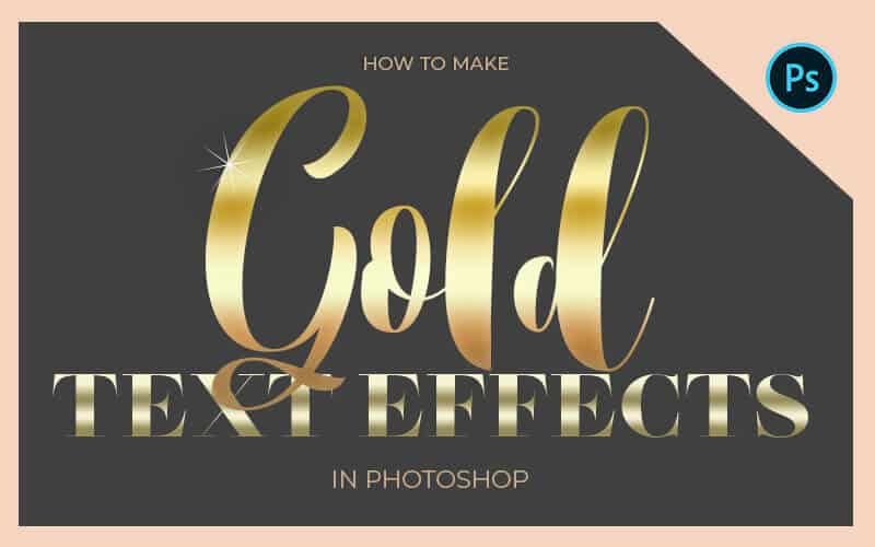 gold color code font effect feature