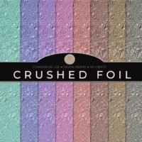 Crushed Foil Digital Papers