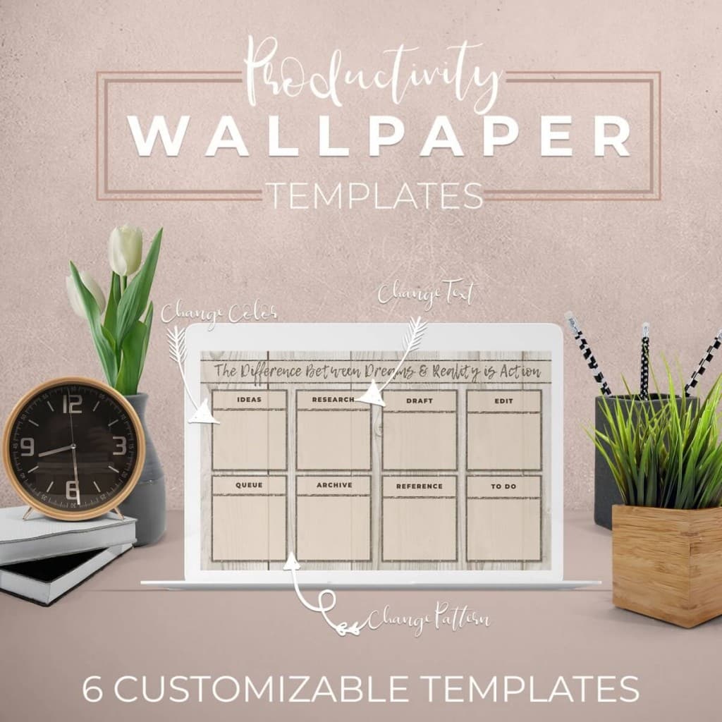 Grab Your FREE Desktop Wallpapers and Organisers