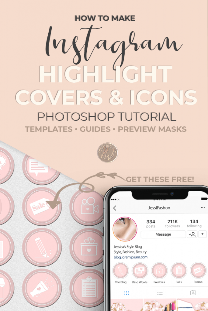 Instagram highlight covers and icons learn how to make templates, guides and how to upload your Instagram highlight covers for a beautiful branded Instagram profile