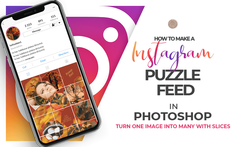 How to Make an Instagram Grid Puzzle Layout