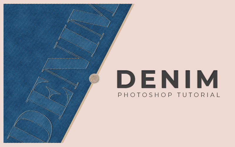 Denim textures photoshop tutorial