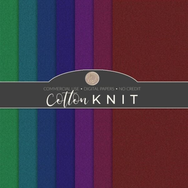 cotton knit textures examples