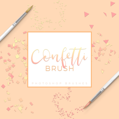 Confetti Photoshop Brush