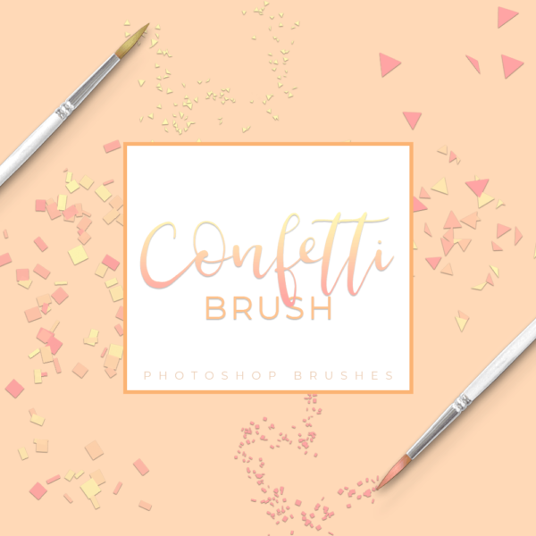 confetti brush photoshop