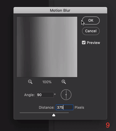 blur filter settings