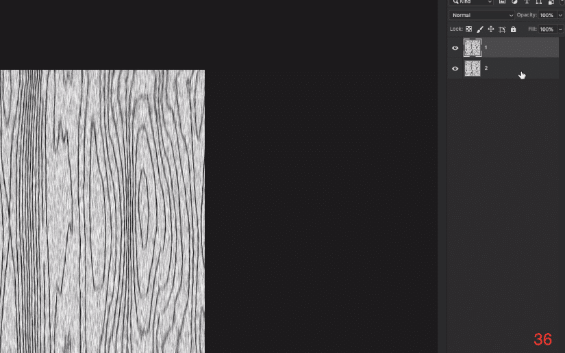 Birchwood wood texture photoshop tutorial rename layers