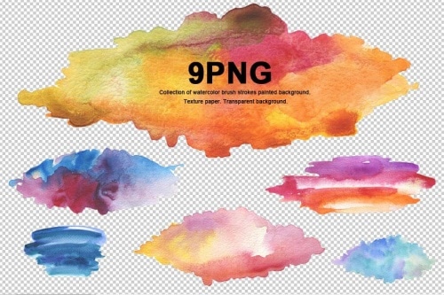 Watercolor Textures Designs Prettywebz Media Business Templates Graphics