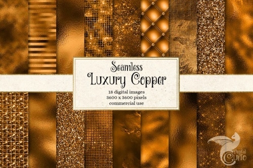 luxury copper textures 