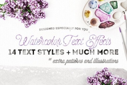 Watercolor Textures Designs Prettywebz Media Business Templates