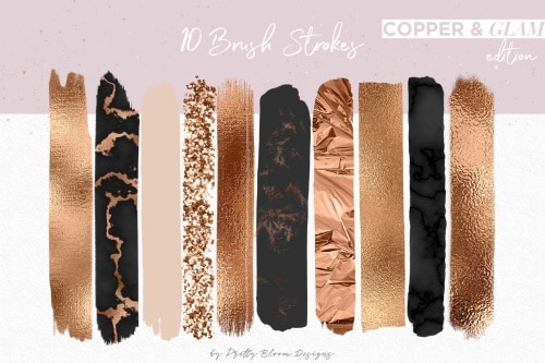 Copper and glam