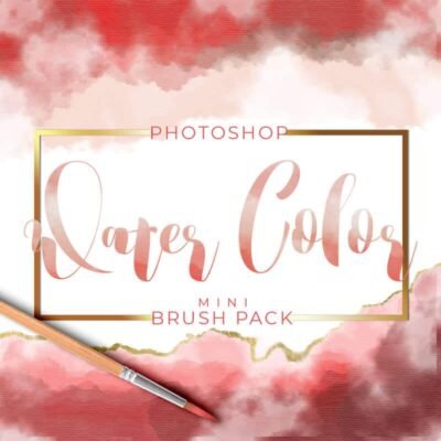 Water Color Photoshop Brushes - Mini Set