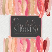 Painterly Brush Strokes