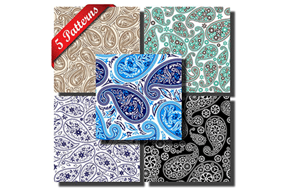 Paisley pattern example for seamless patterns in photoshop ideas