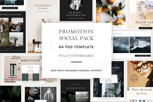 Design templates for marketing and promotions