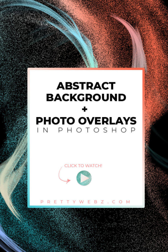 abstract background and photo overlays with title overlay