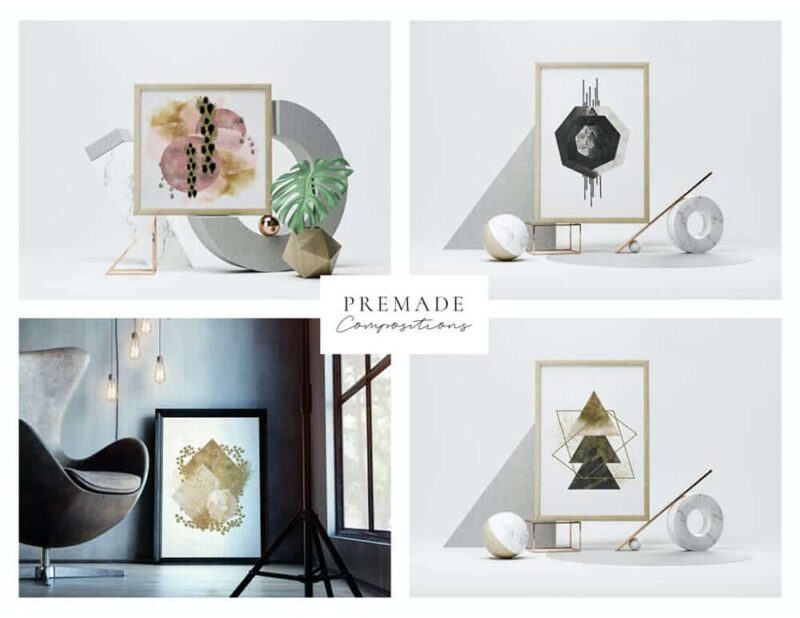 Abstract Design kit Compositions