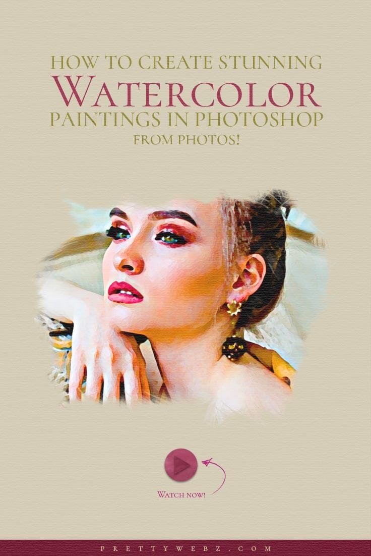 Watercolor Photoshop Tutorial - PrettyWebz Media Business Templates ...