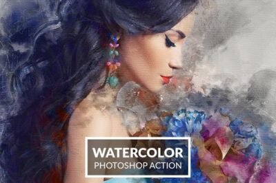 Watercolor Photoshop Tutorial - PrettyWebz Media Business Templates ...