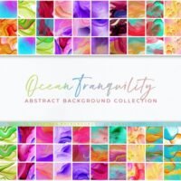 Ocean Tranquility Backgrounds Collection