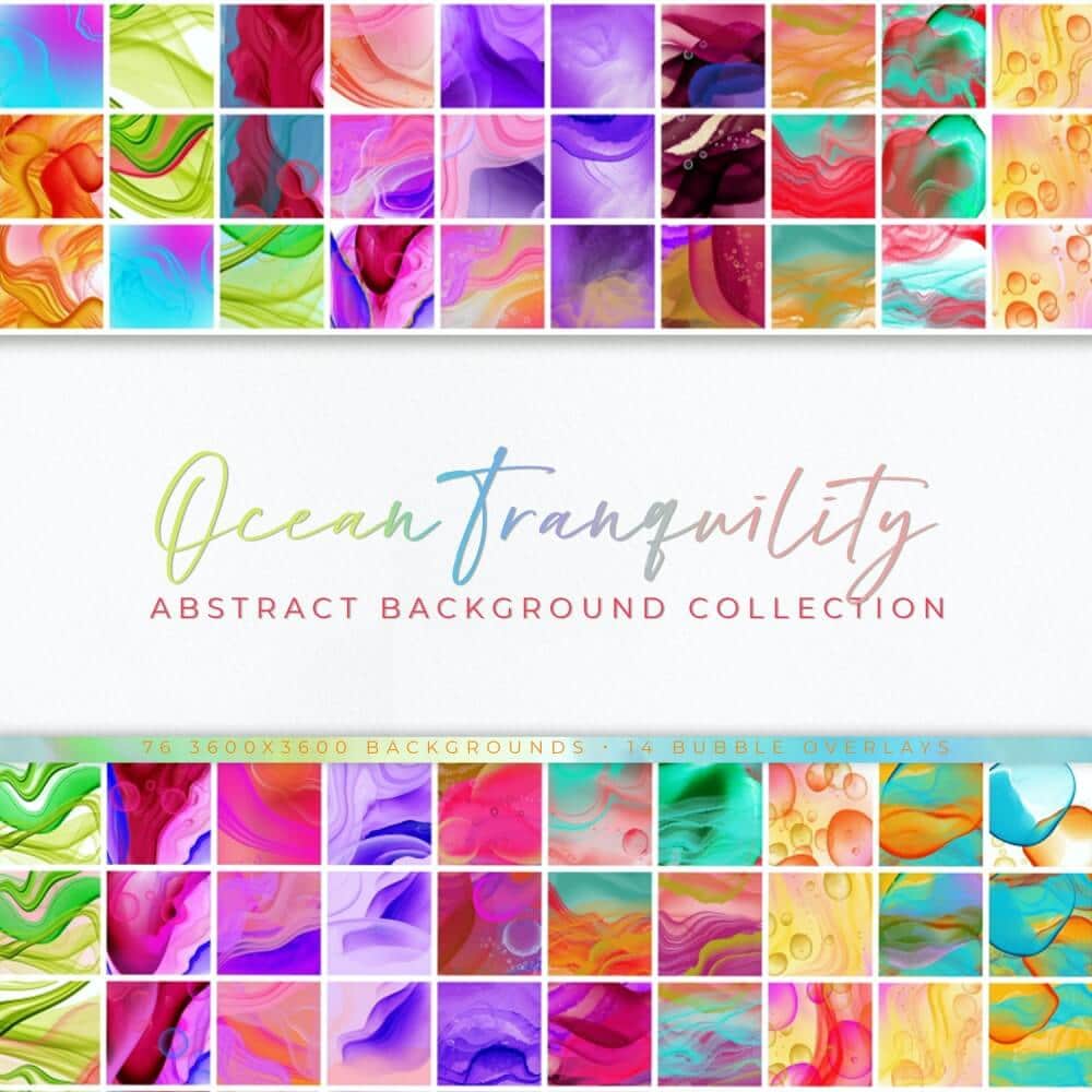 Ocean Tranquility Backgrounds
