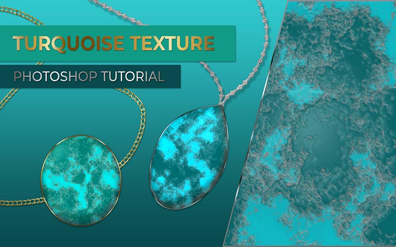 Turquoise Texture in Photoshop
