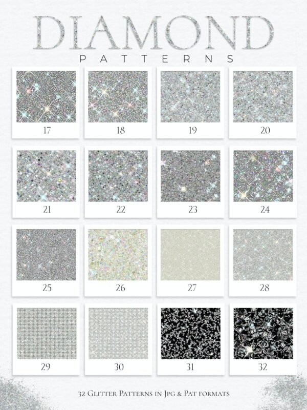 Glitter swatches dark glitters