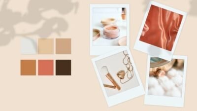 Instant Film Mood Board Template Photoshop Tutorial - PrettyWebz Media ...