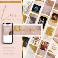Lux Instagram Template Kit