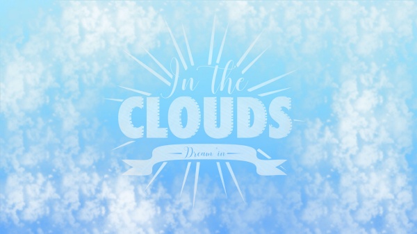cloud brush photoshop tutorial example text effect
