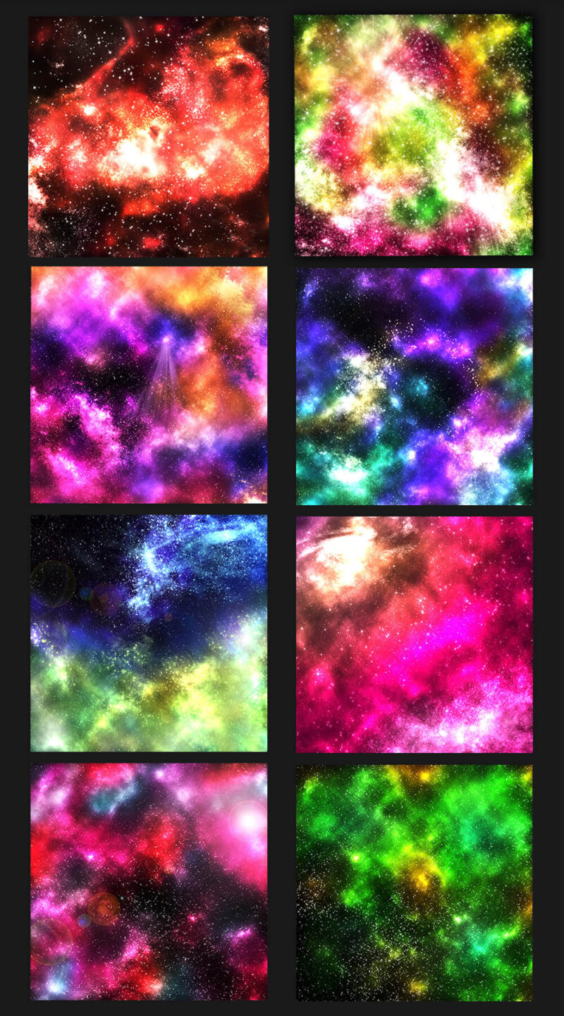 Stars and Galaxy universe backgrounds preview 1