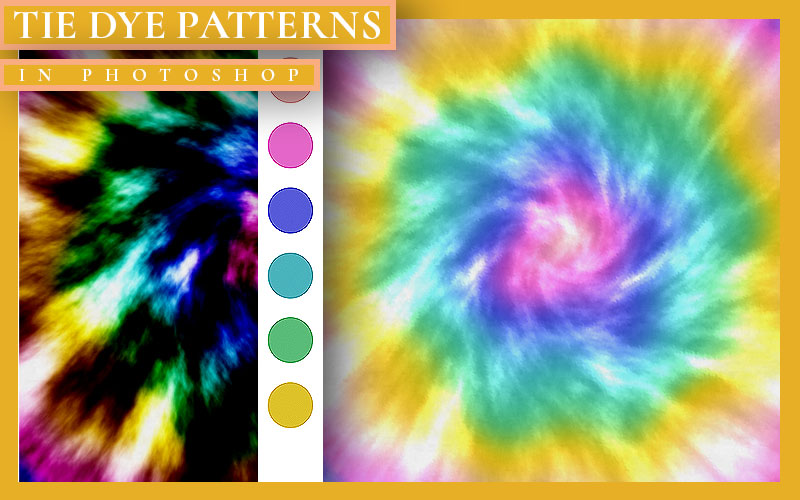 How do I make a Tie Dye Pattern in Photoshop?