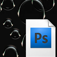 Bubbles Photoshop Text Effects PSD Template