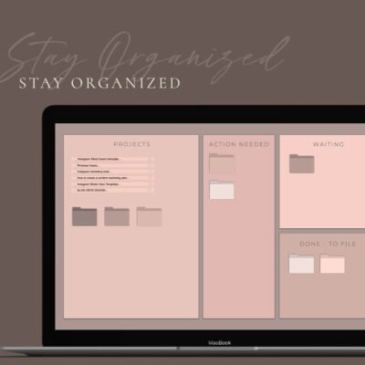 Desktop Organizer Wallpaper - Neapolitan Spring Collection - PrettyWebz ...