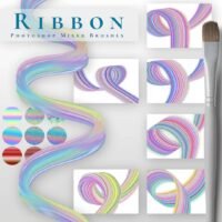 Ribbon Mixer Brush Design Kit