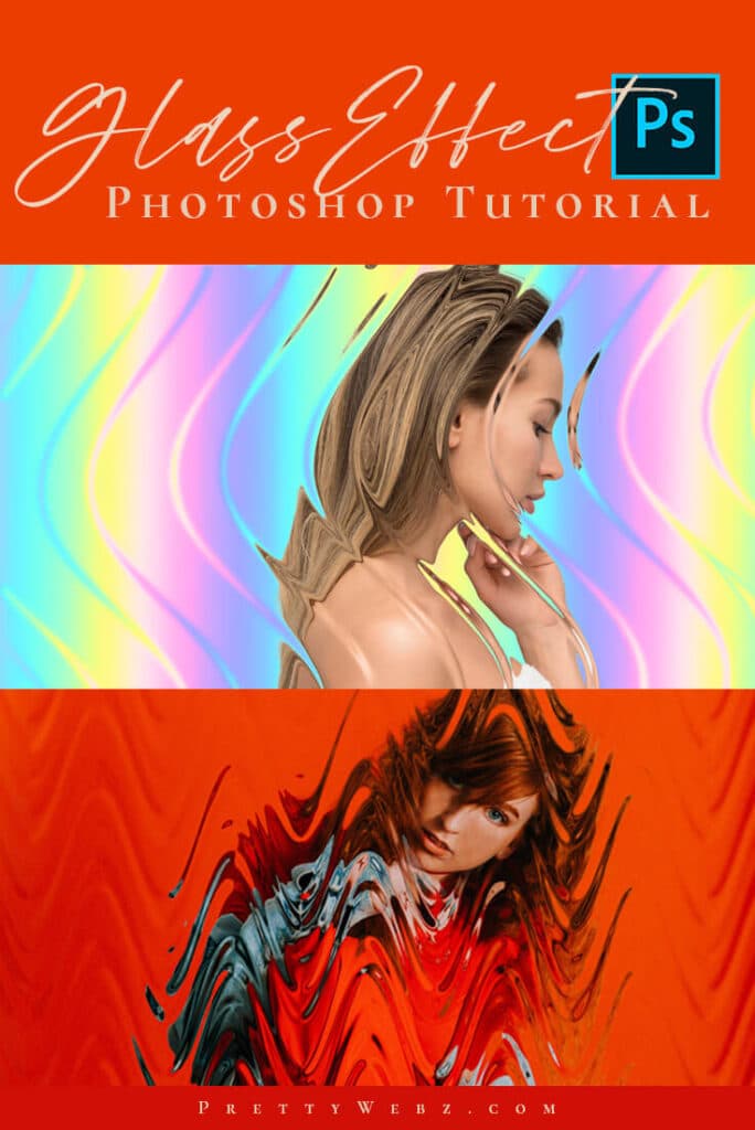 glass effect Photoshop tutorial 